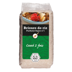 Brisure de riz casséx2 1 kg Riz Du Monde