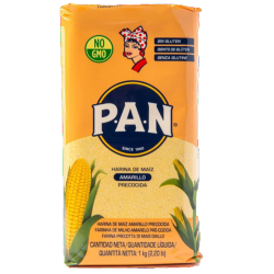 FARINE DE MAÏS P.A.N JAUNE 1KG