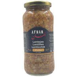 lentille en bocale  - 540gr afnan