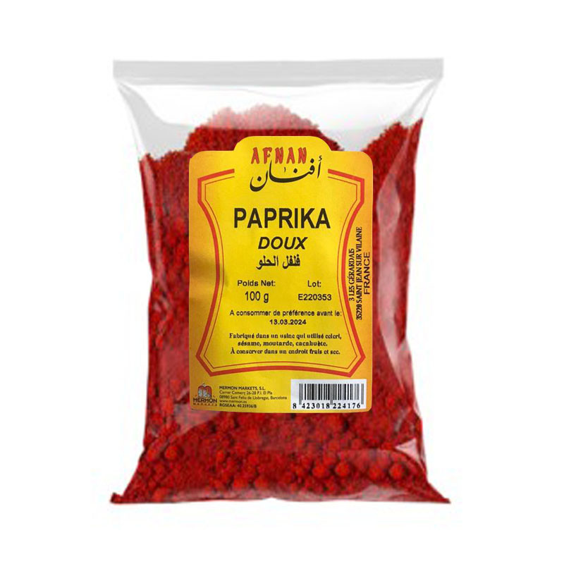 epices paprika doux 100gr