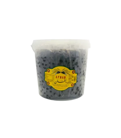 OLIVES NOIRES FAÇON GRECQUE 8KG- afnan