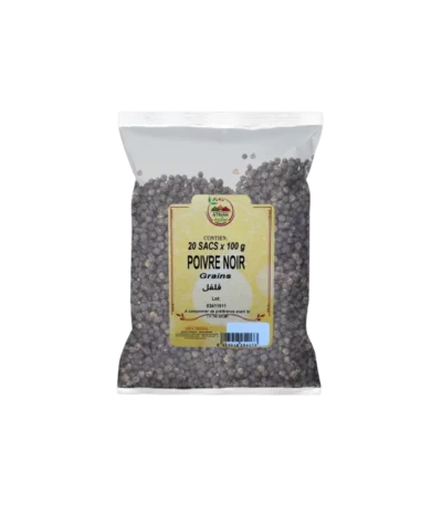 épices poivre noir grain 100gr