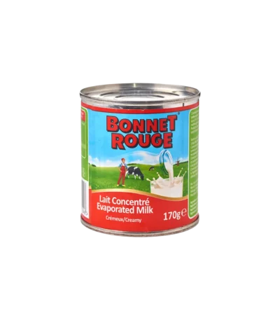 LAIT CONCENTRÉ BONNET ROUGE NON SUCRÉ 170G