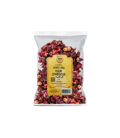 feuille de bissap rouge 200gr